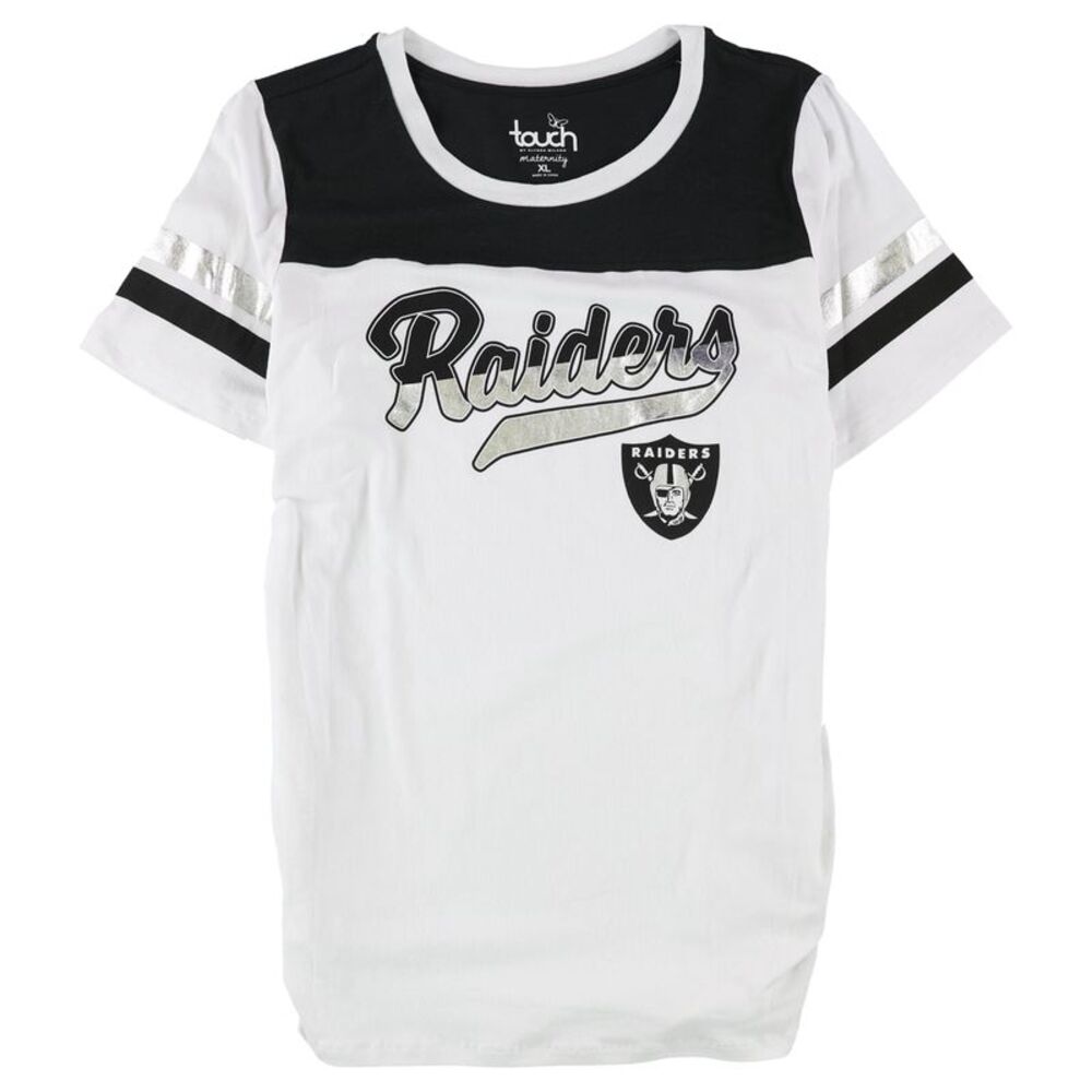 Touch Womens Maternity Las Vegas Raiders Graphic T-Shirt, NWT